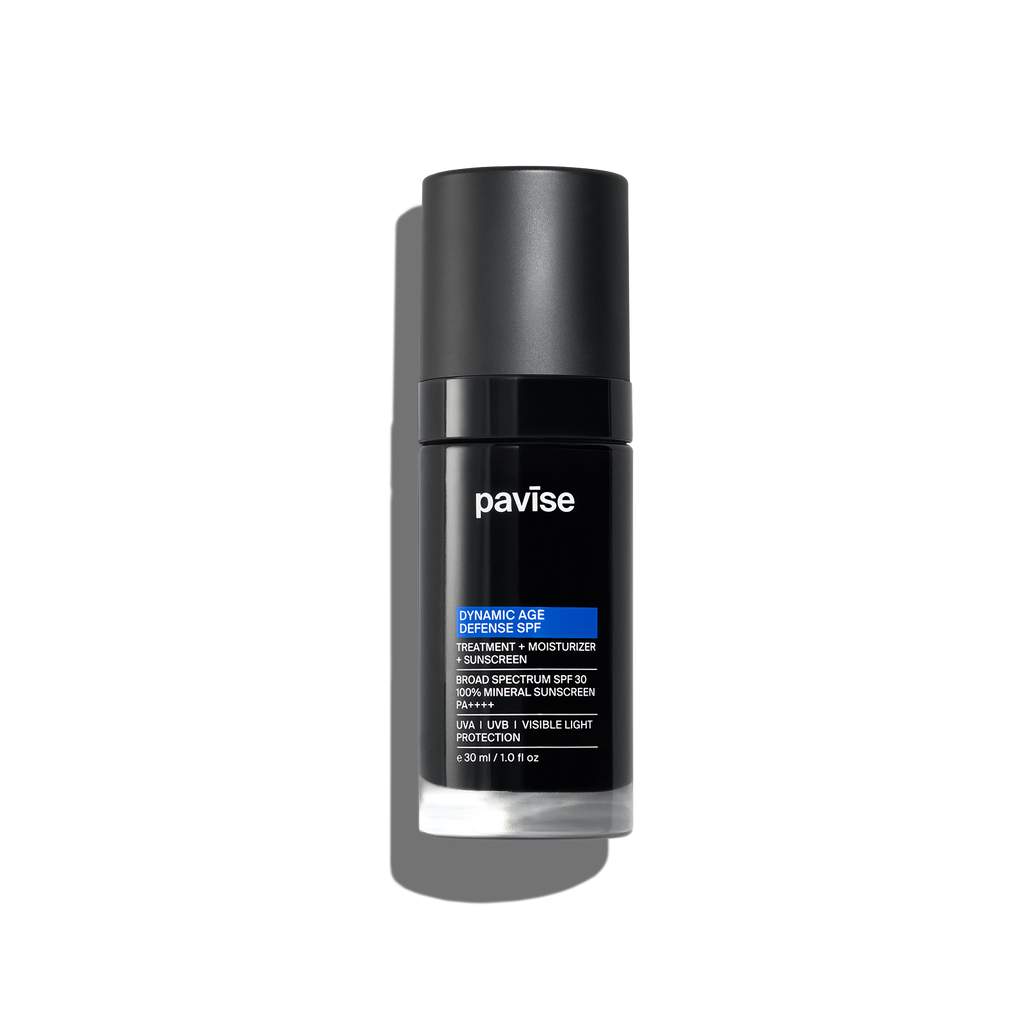 Pavise Dynamic Age Degense SPF 30 100% Mineral Sunscreen bottle