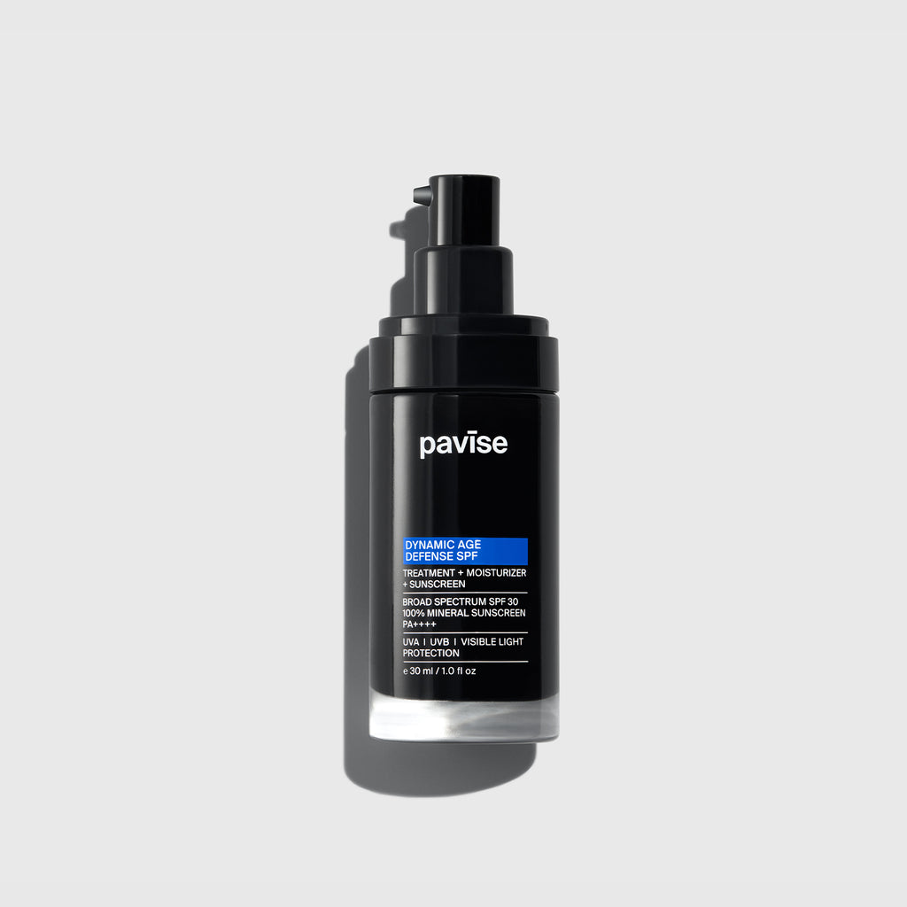 Pavise Dynamic Age Degense SPF 30 100% Mineral Sunscreen cap off