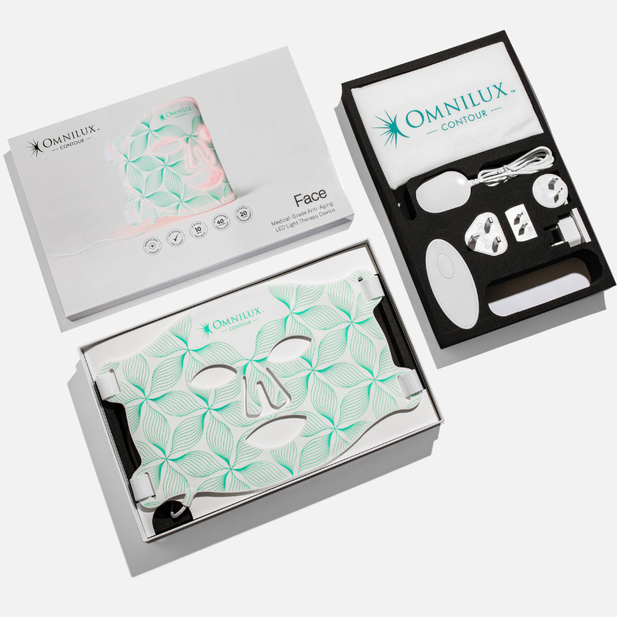 Omnilux Contour Face Device Box Contents